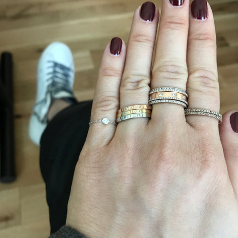 Personalized Gold Band