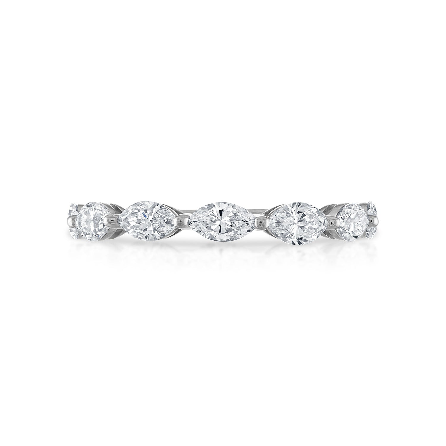 7 Stone Marquise Diamond Band