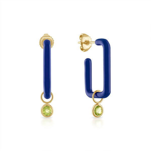 Copy of Enamel Box Hoops