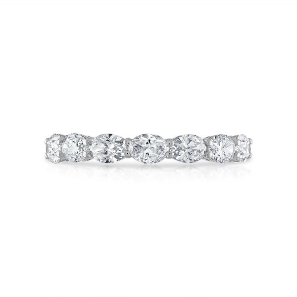 7 Stone Oval Diamond Band