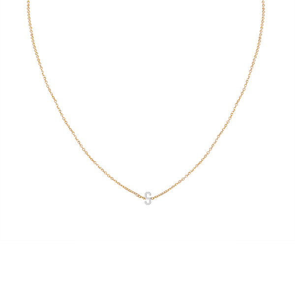 Mini Mini Letter Necklace