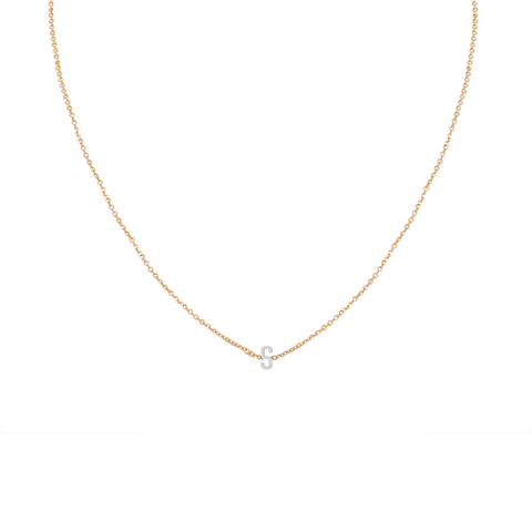 Mini Mini Letter Necklace