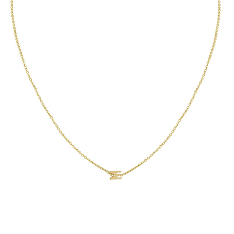 Mini Mini Letter Necklace