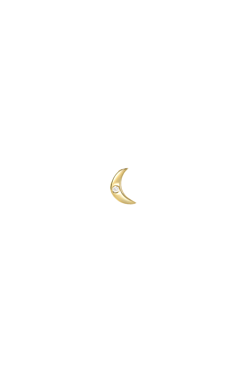 Gold Moon with Diamond