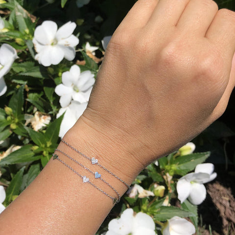 Itty Bitty Heart Bracelet