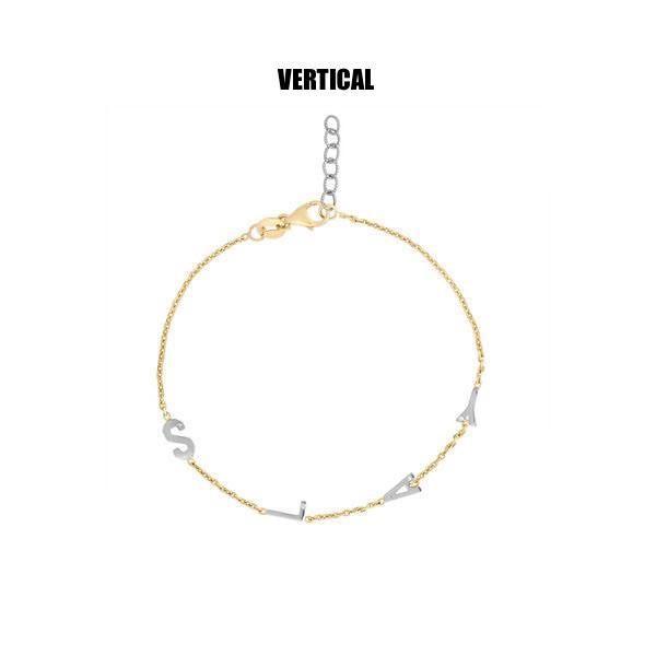 SG_Test - Mini Initial Bracelet