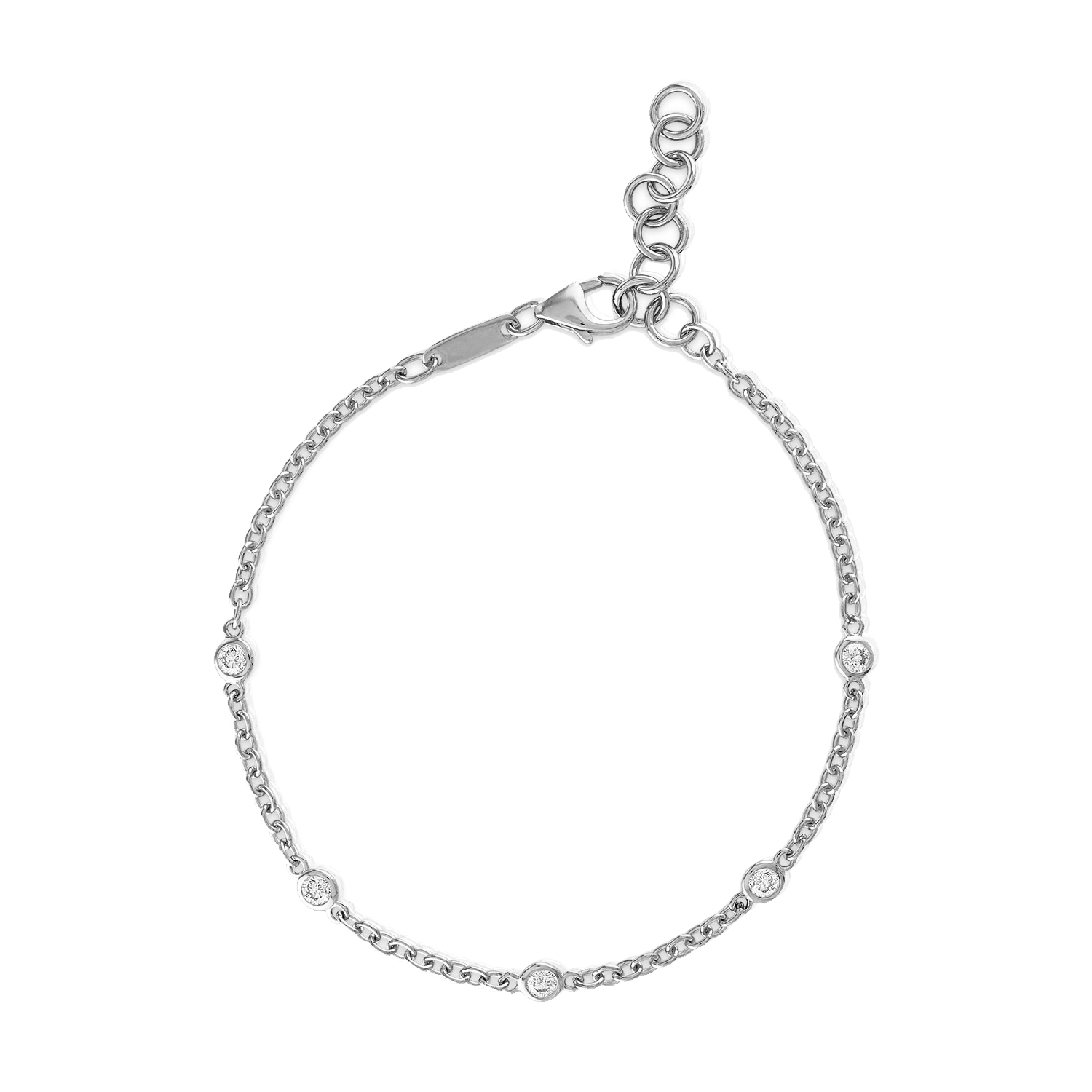 Diamond by the Yard Bracelet