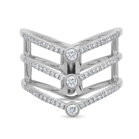 IN STOCK - Triple V Ring
