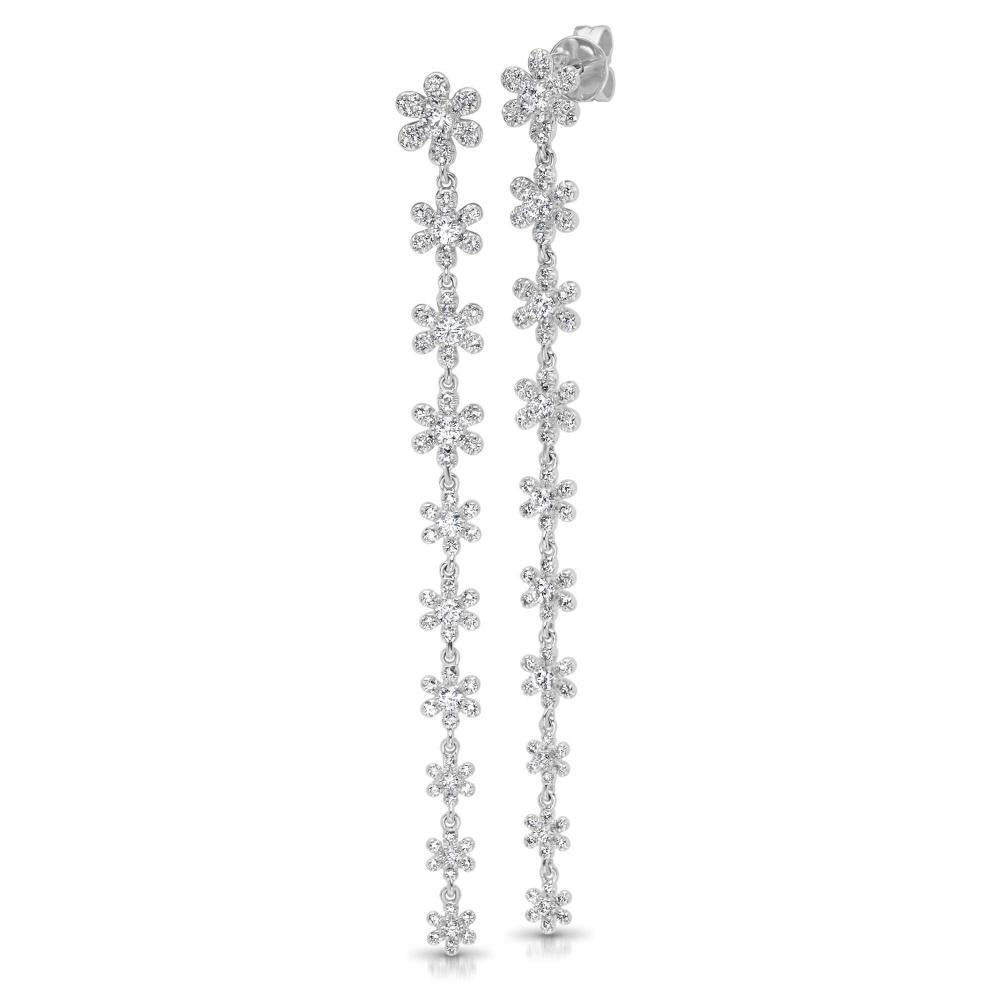 Flower Strand Earrings